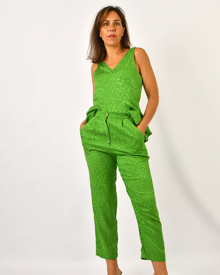 Conjunto Túnica e Calça Verde