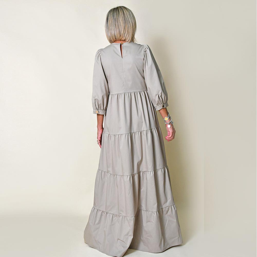 Vestido Tipo Boneca Bege